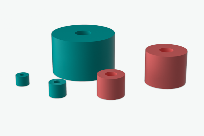 Industry Antivibration Elastomerfedern