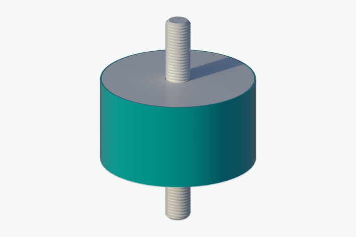 Industry Antivibration RubberMetal
